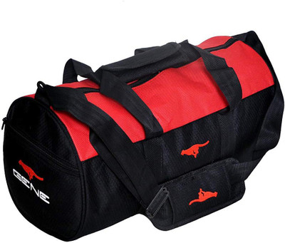 

Gene Gym Bag Sports Duffle Polyester 20 LTR Red Gym Bag(Red, Kit Bag