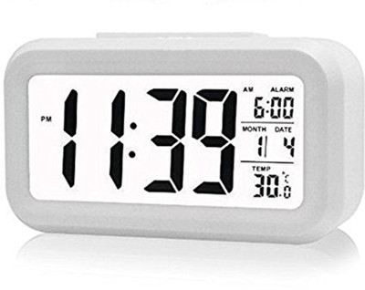 ISABELLA Digital White Clock