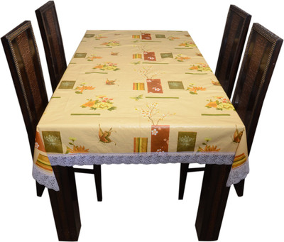 

The Trendy Floral 8 Seater Table Cover(Multicolor, PVC)