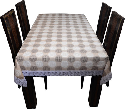 

The Trendy Polka 8 Seater Table Cover(Multicolor, PVC)