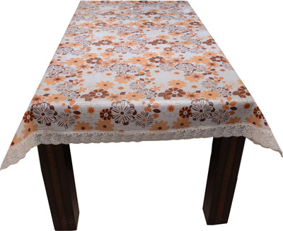 

The Trendy Floral 4 Seater Table Cover(Multicolor, PVC)