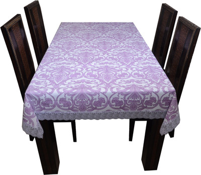 

The Trendy Floral 6 Seater Table Cover(Multicolor, PVC)