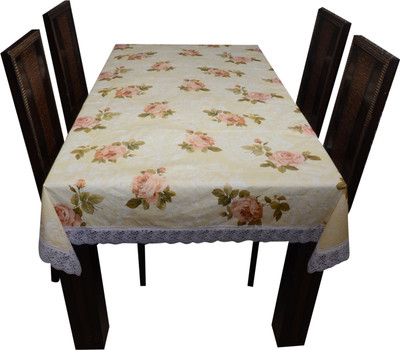 

The Trendy Floral 8 Seater Table Cover(Multicolor, PVC)