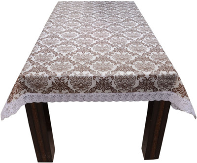 

The Trendy Floral 4 Seater Table Cover(Multicolor, PVC)