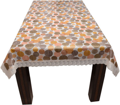 

The Trendy Polka 4 Seater Table Cover(Multicolor, PVC)