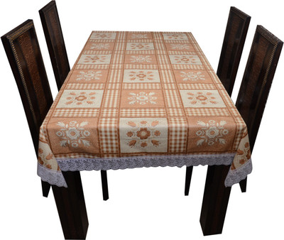 

The Trendy Floral 8 Seater Table Cover(Multicolor, PVC)