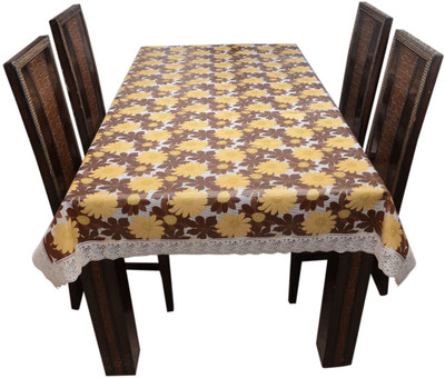 

The Trendy Floral 8 Seater Table Cover(Multicolor, PVC)