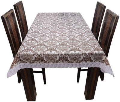 

The Trendy Floral 8 Seater Table Cover(Multicolor, PVC)