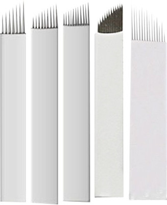 

Mumbai Tattoo STEEL Disposable Flat Liner, Flat Shader Tattoo Needles(Pack of 20)