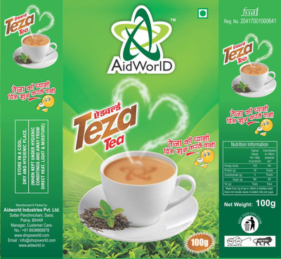 

aidworld TEZA TEA Unflavoured Tea Blend(100 g, Box)