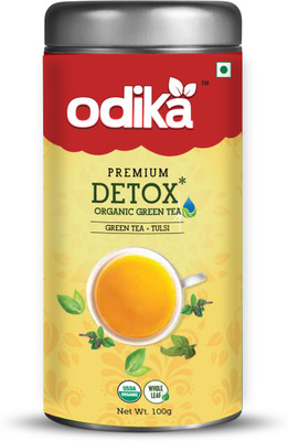 

Odika Detox Tea Tulsi Green Tea(100 g, Vacuum Pack)