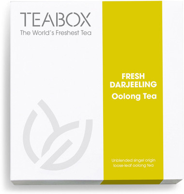 

Teabox 100% Naturally Fragrant High Altitude Darjeeling Oolong Tea(16 Sachets, Box)