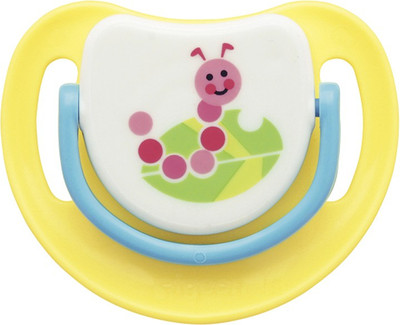 

Pigeon Silicone Pacifier Step 2, Caterpillar Teether(Multicolor)
