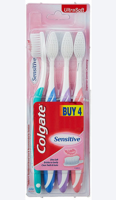 Colgate IN00817A Soft Toothbrush(Pack of 4)