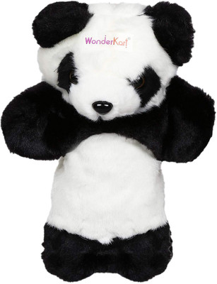 

WonderKart Awals Soft and Plush Animal Hand Puppet - Panda (Pack of 1 Puppet) Hand Puppets