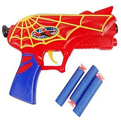 

Gencliq Storm Soft Bullet Gun with 3 Foam Bullets & 3 Suction Dart Bullets(Multicolor)