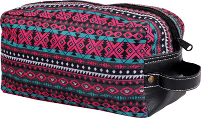 

Indha Craft Unisex Travel Organizer, Toiletry Kit, Shaving Pouch, Make-up or Jewellery Purse Kit Travel Shaving Kit(Multicolor)