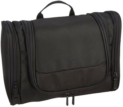

Shrih Black Toiletry Bag Travel Toiletry Kit(Black)