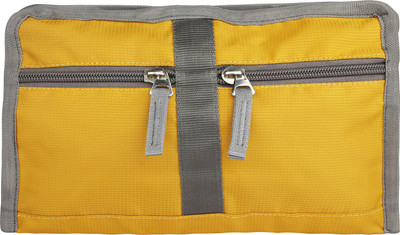 

HANDCUFFS Toiletry case wash organizer storage pouch unisex Travel Toiletry Kit(Orange)