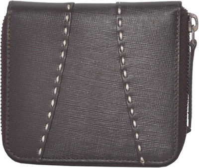 

Tamanna Men Brown Genuine Leather Wallet(7 Card Slots), Dark brown