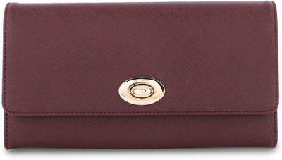 

Lavie Women Casual Brown Artificial Leather Wallet(19 Card Slots), Choco