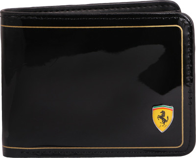 

Ferrari shining Men Black Artificial Leather Wallet(3 Card Slots)