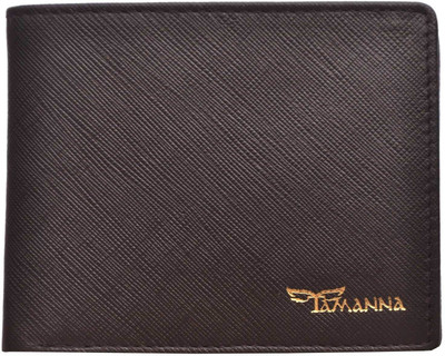 

Tamanna Men Brown Genuine Leather Wallet(6 Card Slots)