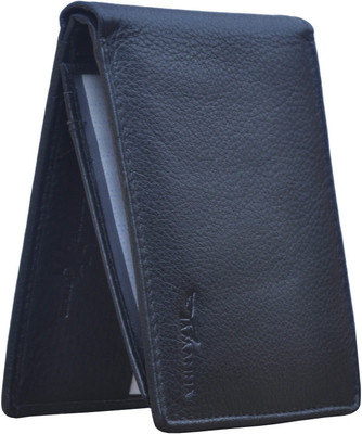 

Tamanna Men Black Genuine Leather Wallet(9 Card Slots)