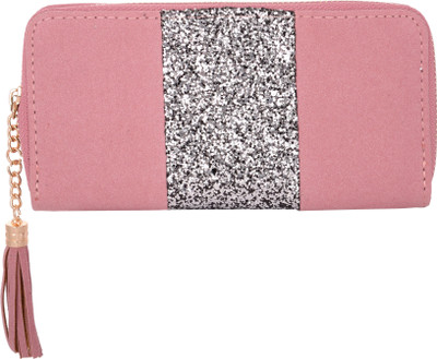 

KRIO DESIGNS Women Evening/Party Multicolor Artificial Leather Wallet(14 Card Slots), Peach