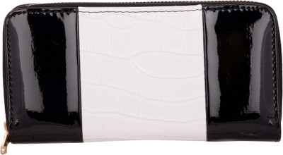 

KRIO DESIGNS Women White Artificial Leather Wallet(14 Card Slots)