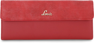 

Lavie Women Casual Red Artificial Leather Wallet(10 Card Slots)