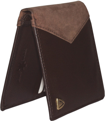 

Tamanna Men Brown Genuine Leather Wallet(9 Card Slots)