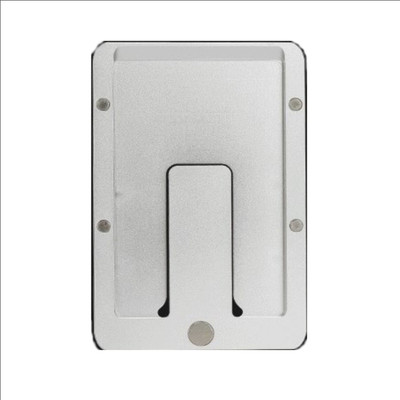 

Pitaka Men Grey Aluminium Money Clip(1 Card Slot), Silver - plain