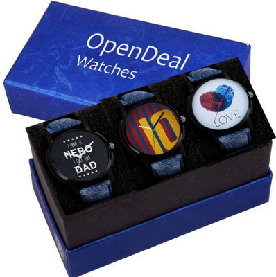 

E-SMART OD-1006-54 Multicolour Analog Round Dial Stylish Watch Watch - For Men & Women