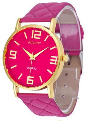 

Kitcone Analog Multi Colour Dial Genuine Leather Watch - For Women