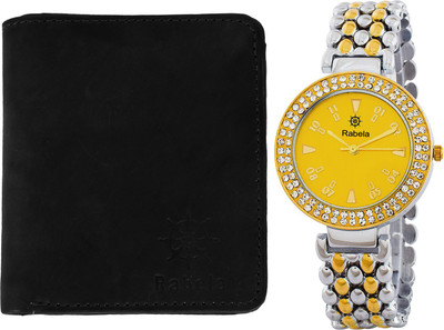 

Rabela Wallet, Analog Watch Combo(Multicolor)