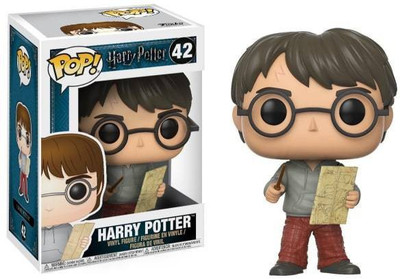 

Funko Harry Potter with Marauders Map Pop! 4 Inch Vinyl Figure(Multicolor)
