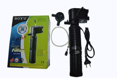 

boyu SP-2300B Power Aquarium Filter(Biological Filtration for Salt Water and Fresh Water)