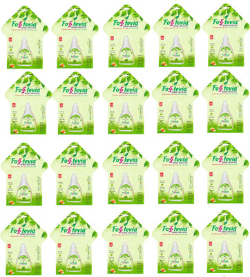 

Zindagi Fosstevia Liquid - Natural Stevia Extract - Sugarfree Stevia Liquid For Weight Reduce (Pack Of 20) Sweetener(10 ml, Pack of 20)