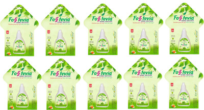 

Zindagi FosStevia Liquid - Natural Stevia Liquid For Weight Lose - Sugarfree Stevia Leaves Extract (Pack Of 10) Sweetener(10 ml, Pack of 10)