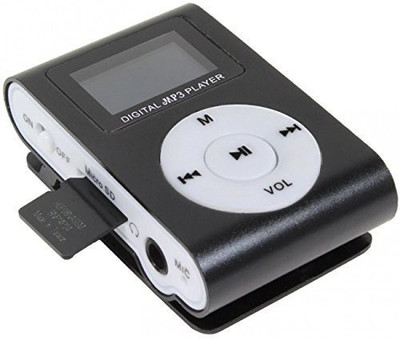 

RapGear Mini Digital MP3 Player With HD LED Torch Functionality 8 GB MP3 Player(Black, 2.4 Display)