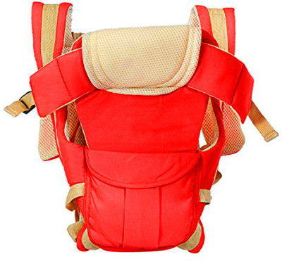 

Baby Pa Shoulder Belt Sling Backpack Baby Holding Strap Adjustable Carry Bag Baby Carrier(Red, Front carry facing out)