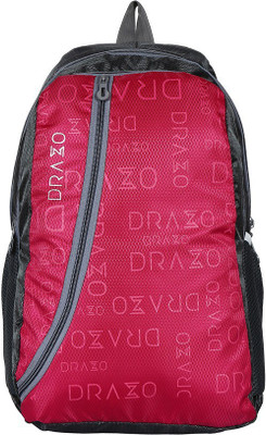 

DRAZO DRAZO-2002 Waterproof School Bag(Pink, 20 L)