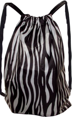 

Indha Craft Zebra print 10L Drawstring Back Pack Bag Waterproof Backpack(Multicolor, 10 L)