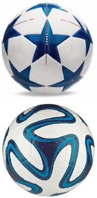 

Aks brazuca-blue-bluestar-uefa-football-combo--1-na-original- Football - Size: (Pack of 2, White