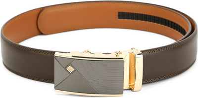 

Pacific Gold Men Formal Brown Genuine Leather Belt