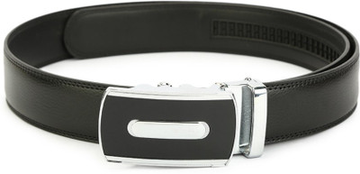 

Pacific Gold Men Casual Black Genuine Leather Belt