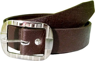 

IGNOTO Men Casual Brown Synthetic Belt