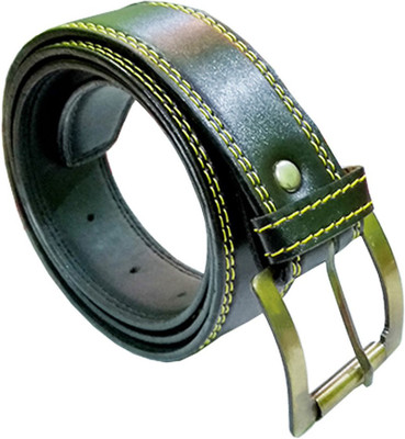 

IGNOTO Men Casual Black Synthetic Belt