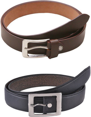 

Lee Topper Men Casual, Evening, Formal, Party Blue, Brown Artificial Leather Belt, Black